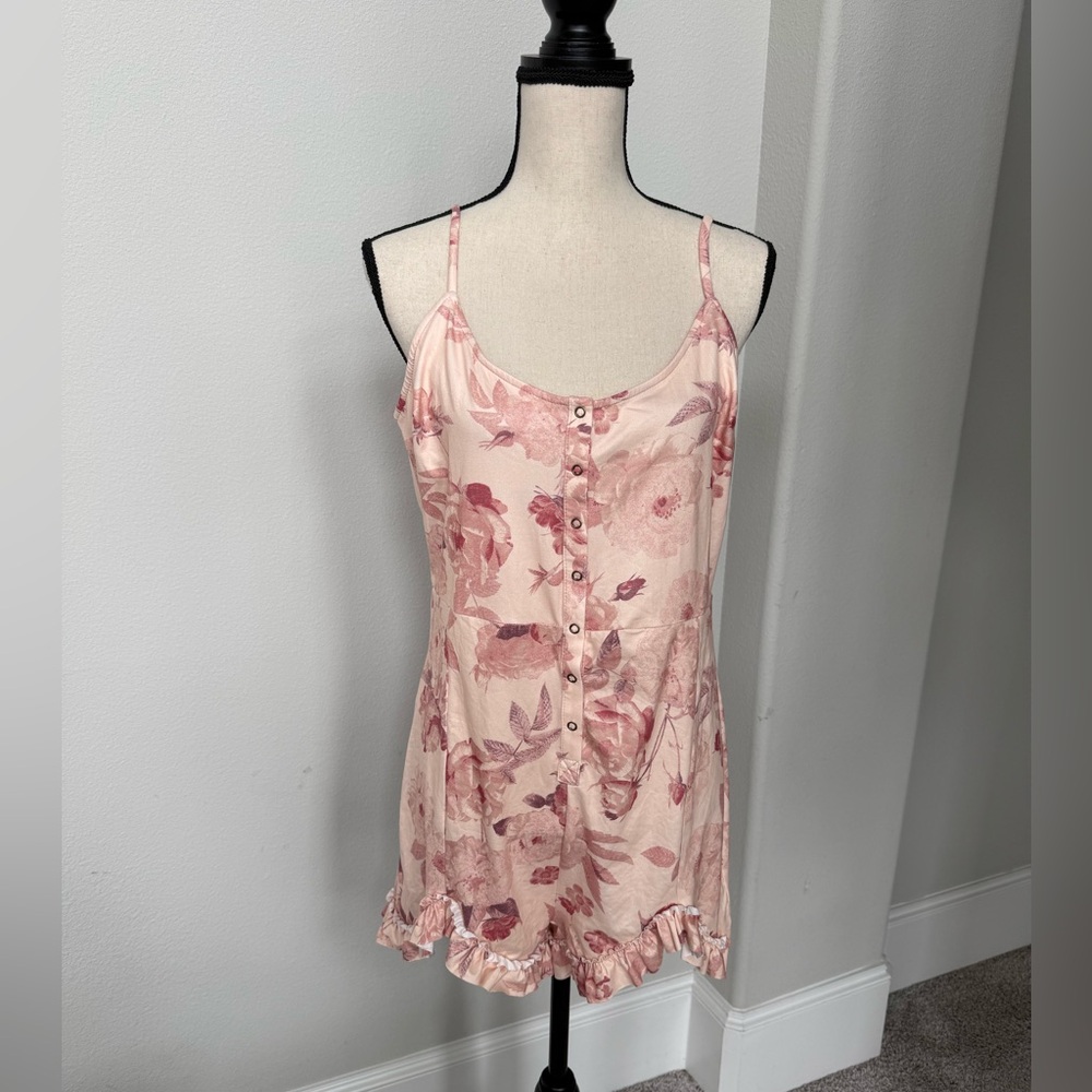 Joyfolie Blush Floral Chemise